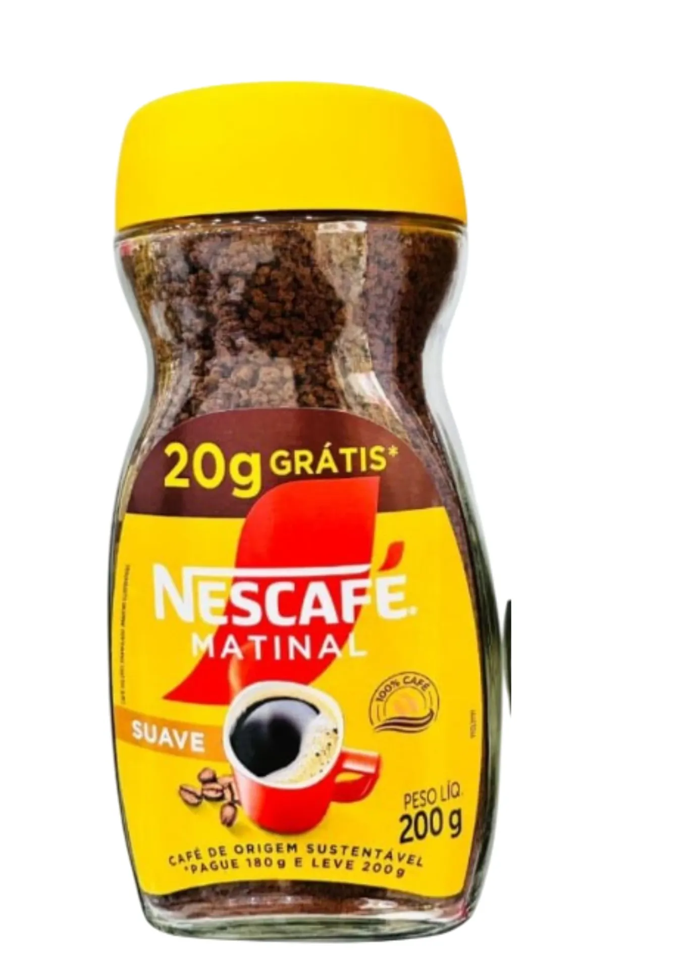 Nescafe Matinal Glass Suave 200g