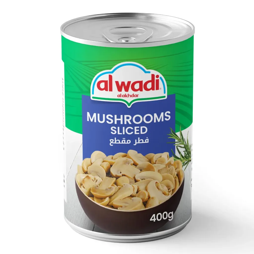 Al Wadi Al Akhdar Mushrooms Sliced 400g