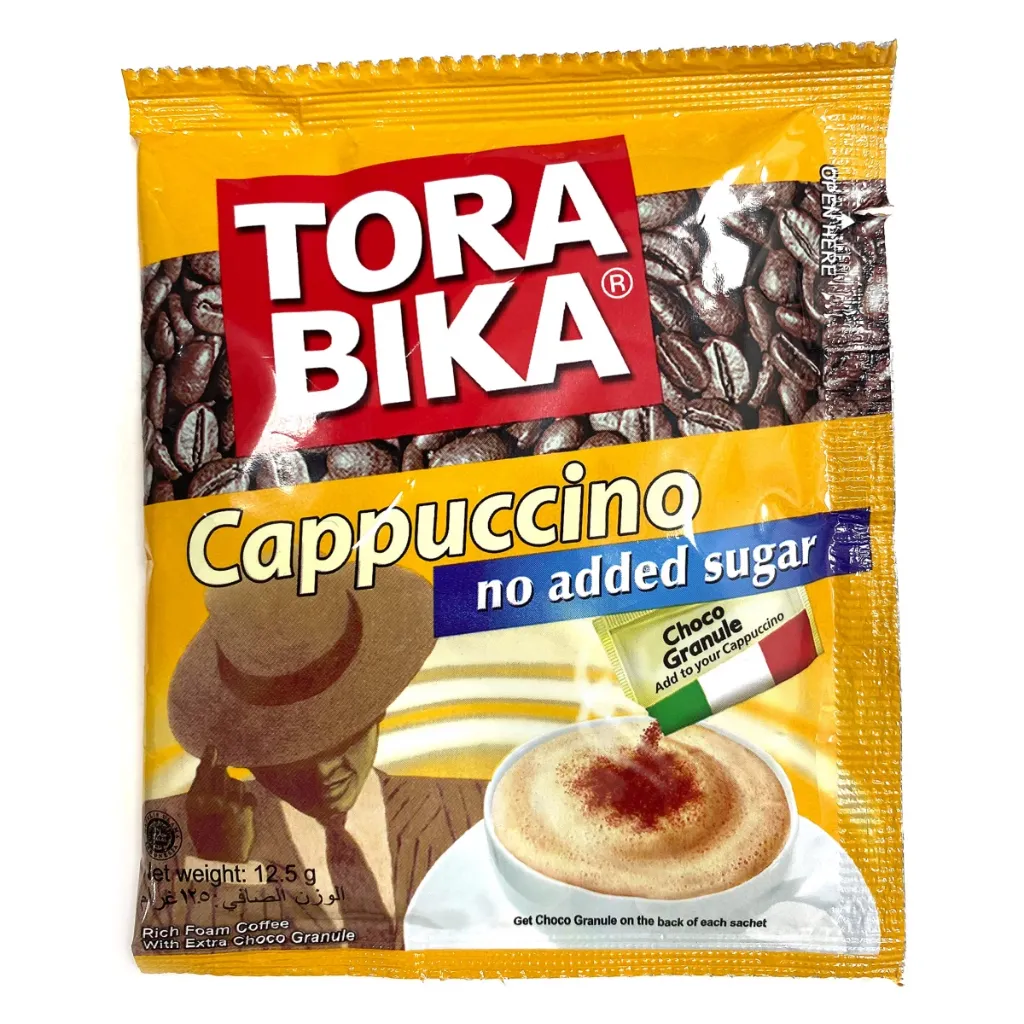 ToraBika Cappuccino No Added Sugar Yellow 12.5g