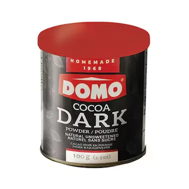 Domo Cocoa Dark Powder Natural Unsweetened 100g