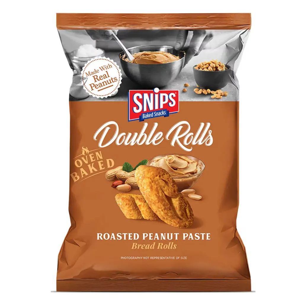 Snips Double Rolls Roasted Peanut Paste 170g