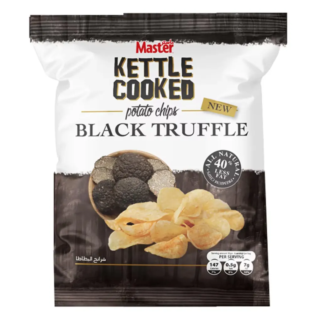 Master Kettle Cooked Potato Chips Black Truffle Flavor 72g