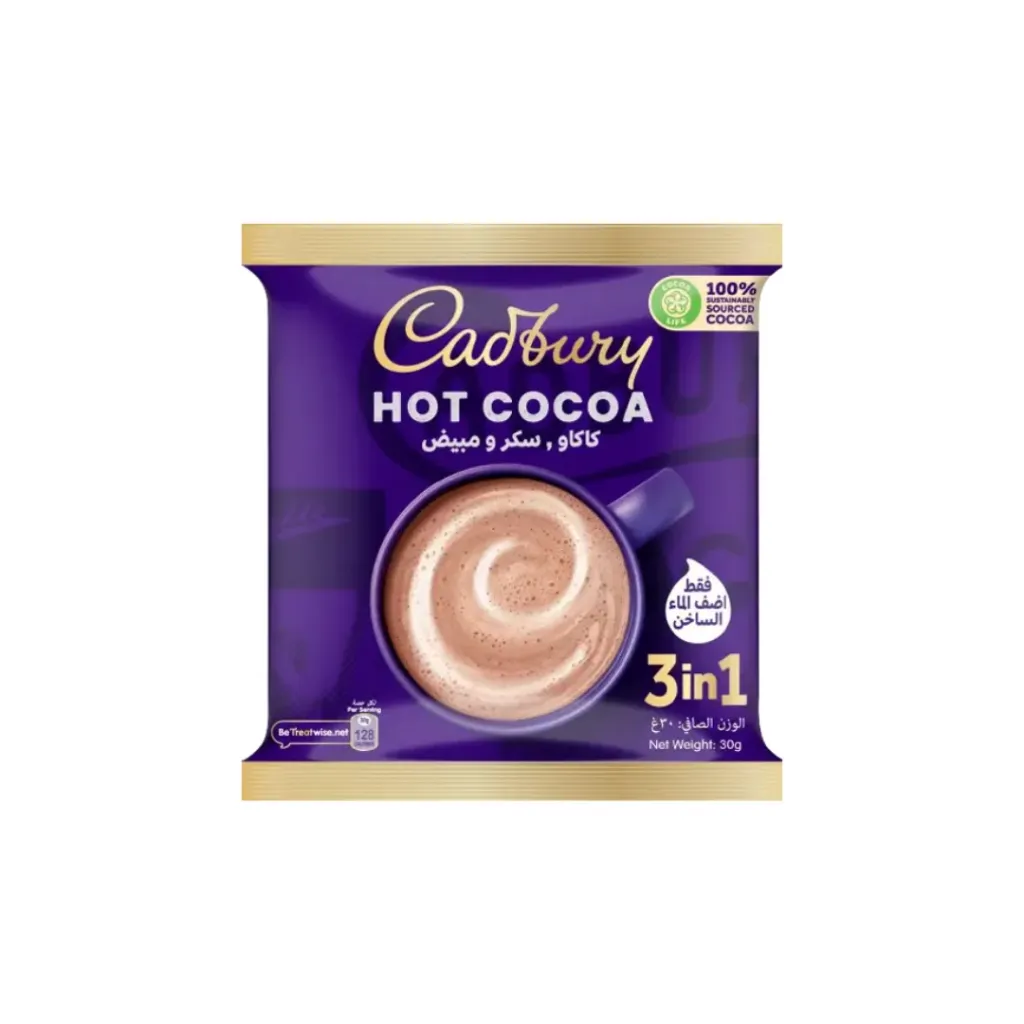 Cadbury Hot Cocoa 3 in 1 30g