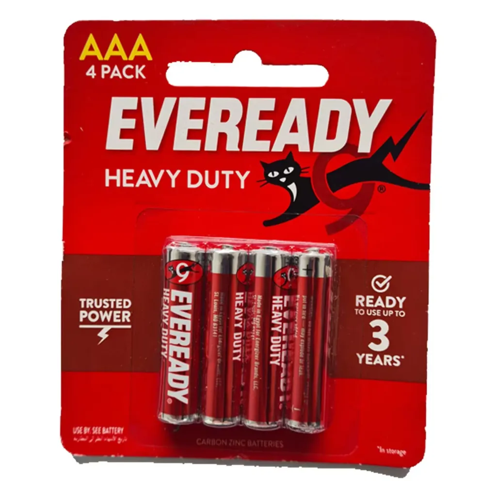 Eveready Battery AAA 4pcs
