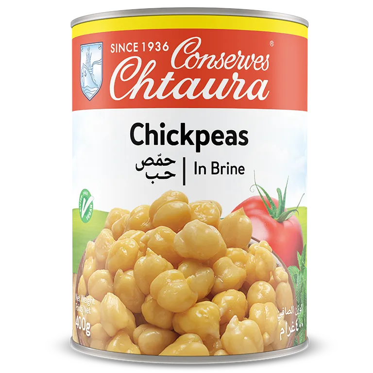Conserves Chtaura Chickpeas In Brine 400g