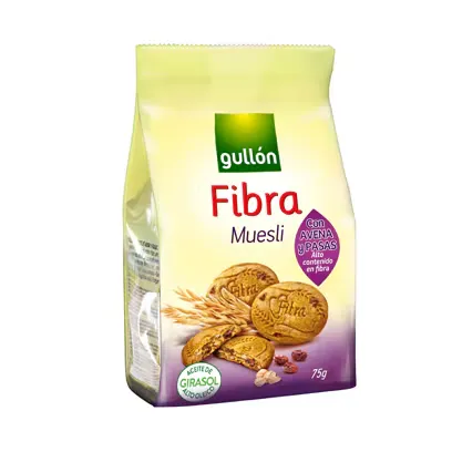 Gullon Fibra Muesli Biscuits 75g