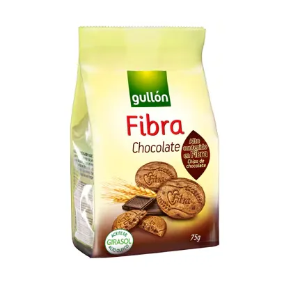 Gullon Fibra Chocolate Biscuits 75g