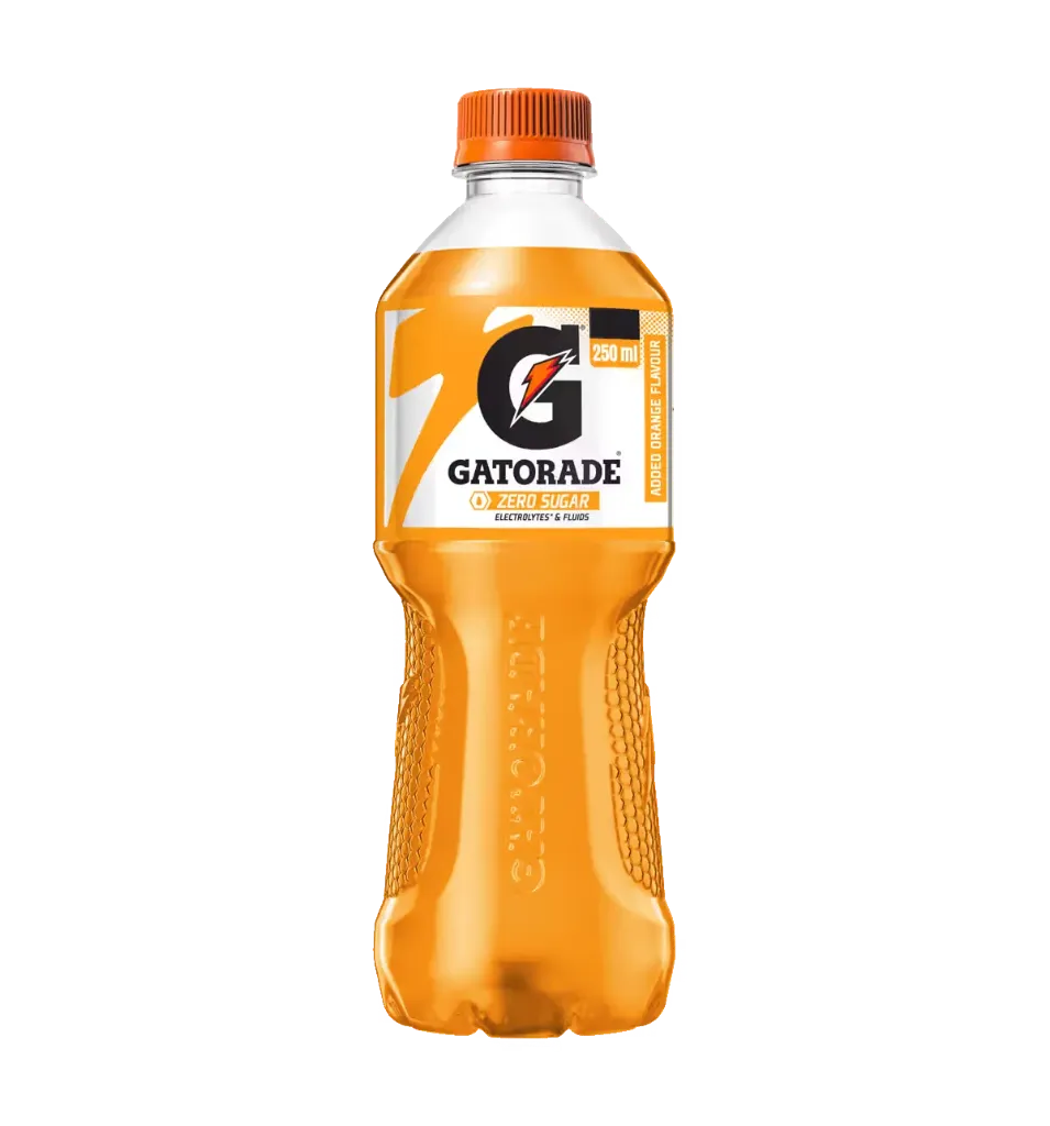 Gatorade Zero Sugar + Electrolytes Orange 250ml