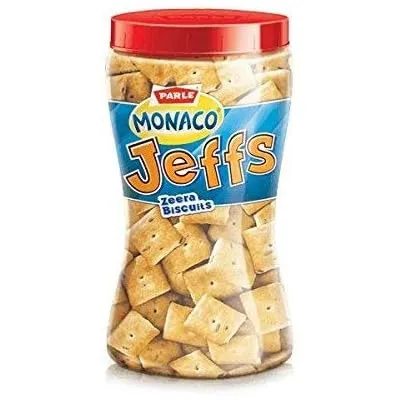 Parle Monaco Jeffs Zeera Biscuits 200g