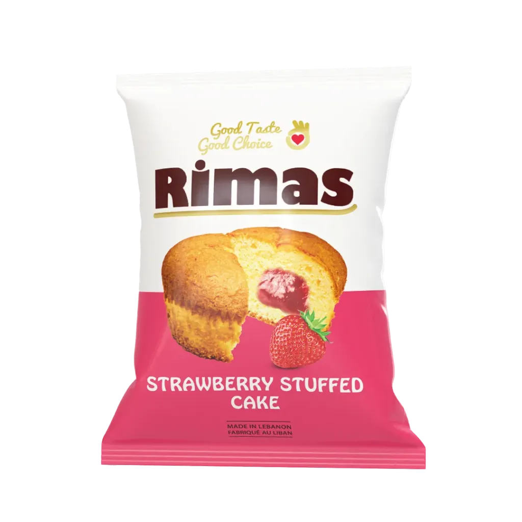 Rimas Strawberry Stuffed Cake 40g