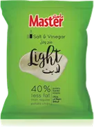 Master Light Salt & Vinegar 40% Less Fat 50g