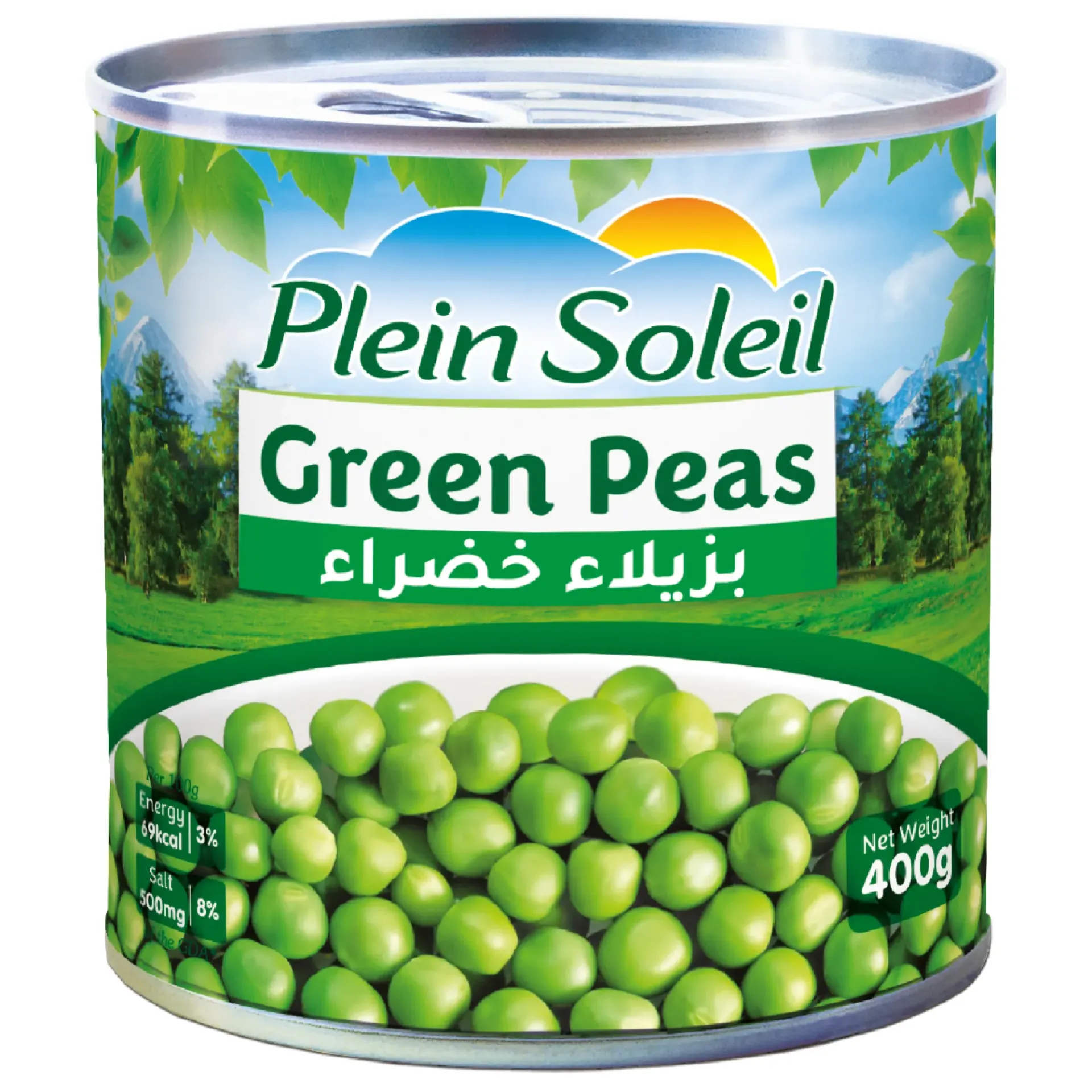 Plein Soleil Green Peas 400g