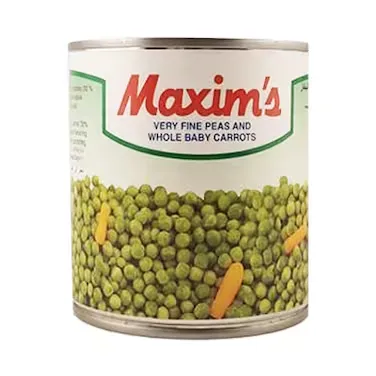 Maxim's Very Fine Peas And Whole Baby Carrots 400g