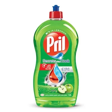 Pril Cold Active Dishwashing Liquid Apple 1.2L