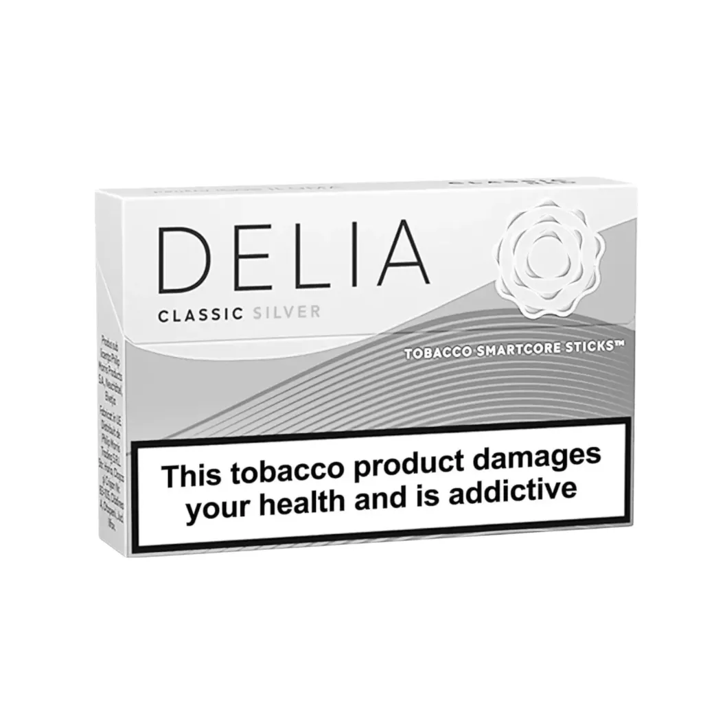 Delia Classic Silver Tobacco Smartcore 20 Sticks