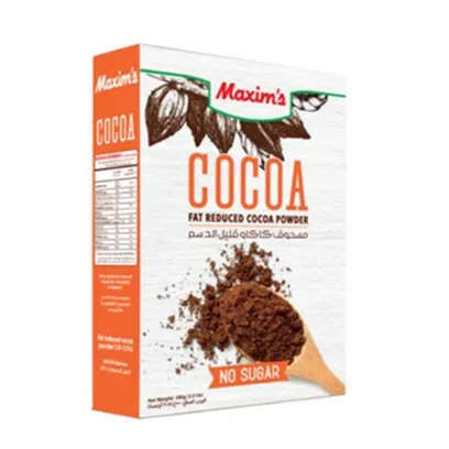 Maxim's Cocoa Fat Reduced Cocoa Powder No Sugar 100g