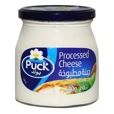 Puck Processed Cheese Glass 500g
