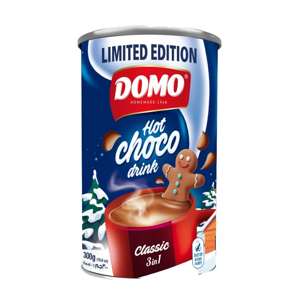 Domo Limited Edition Hot Choco Drink Classic 3in1 300g