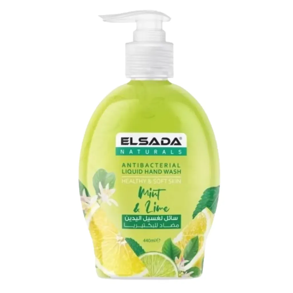 Elsada Antibacterial Liquid Hand Wash Mint & Lime 440ml