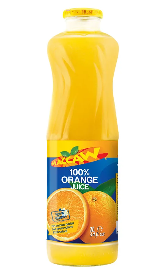 Maccaw Orange Juice Glass 1L