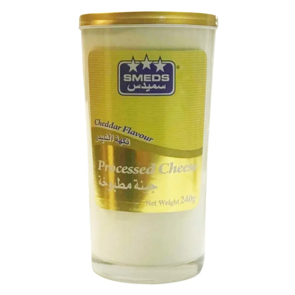 Smeds Processed Cheese Cheddar Taste 240g