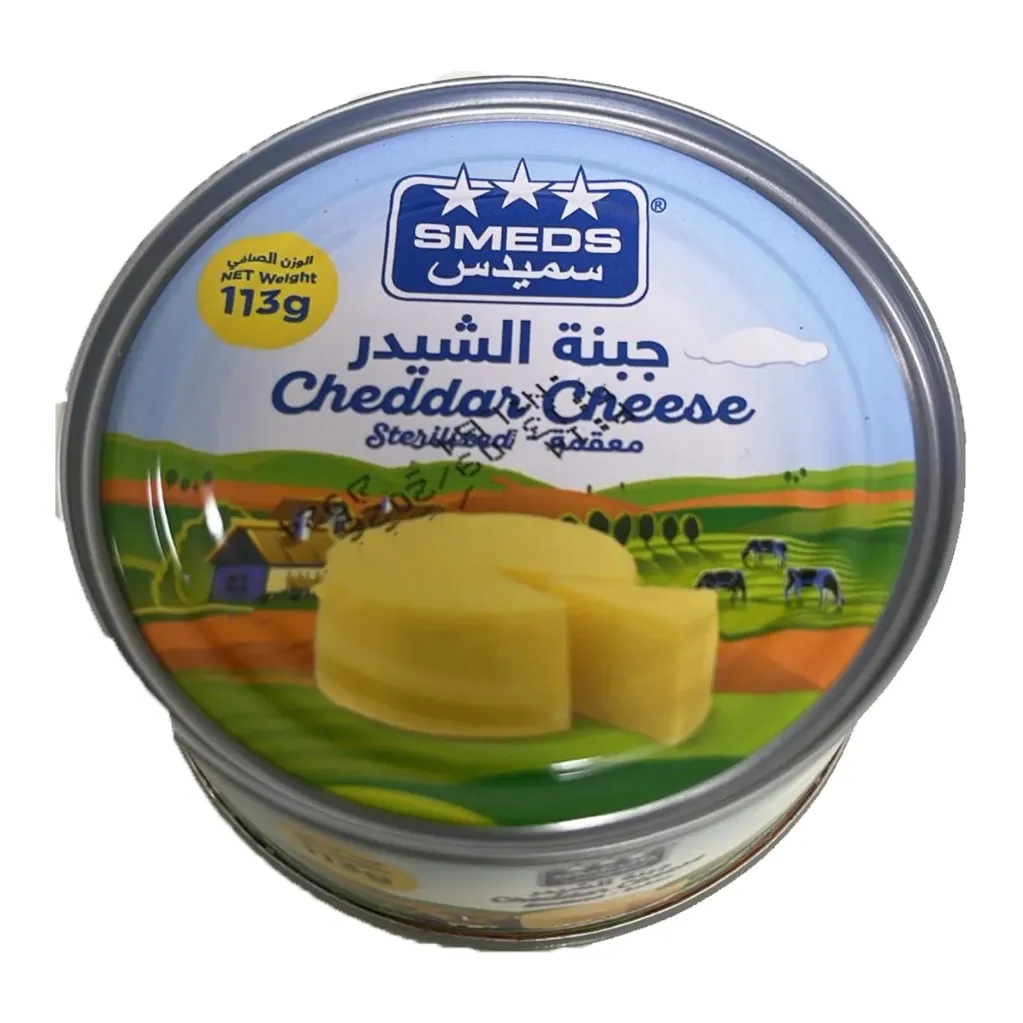 Smeds Cheddar Cheese Sterilized 113g