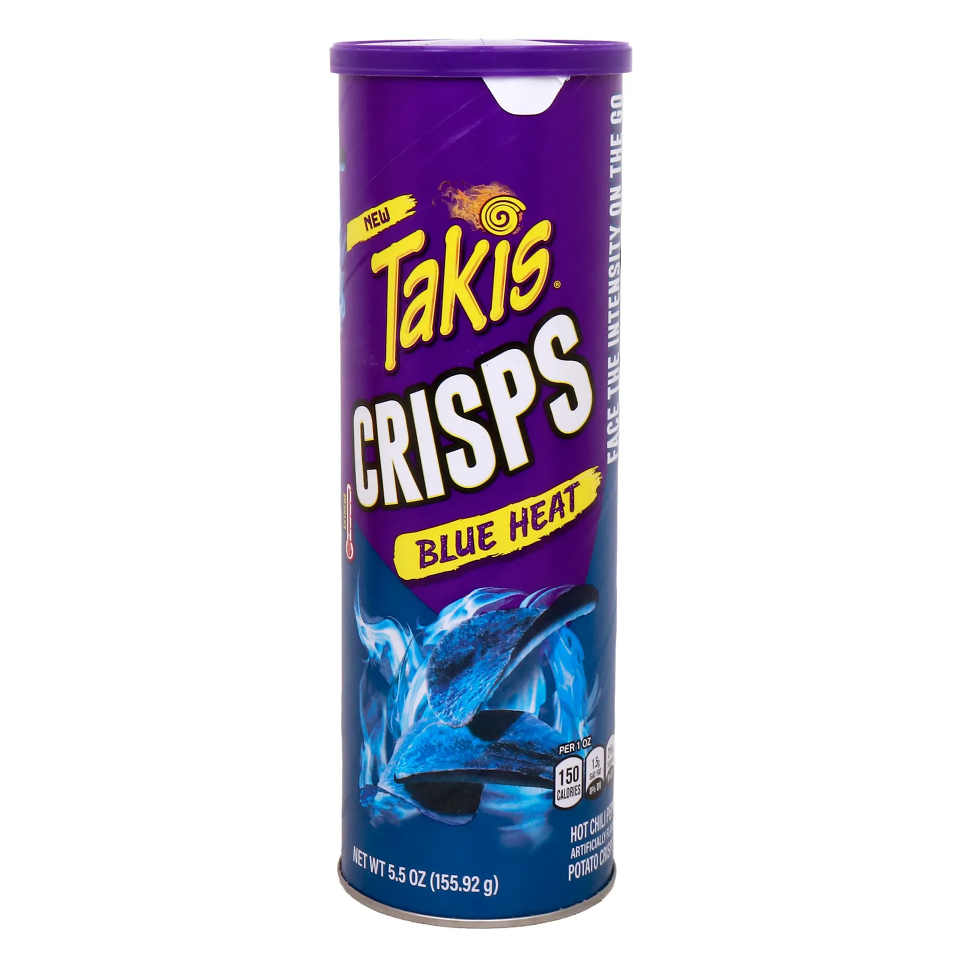 Takis Crisps Blue Heat Hot chili Pepper 155.92g