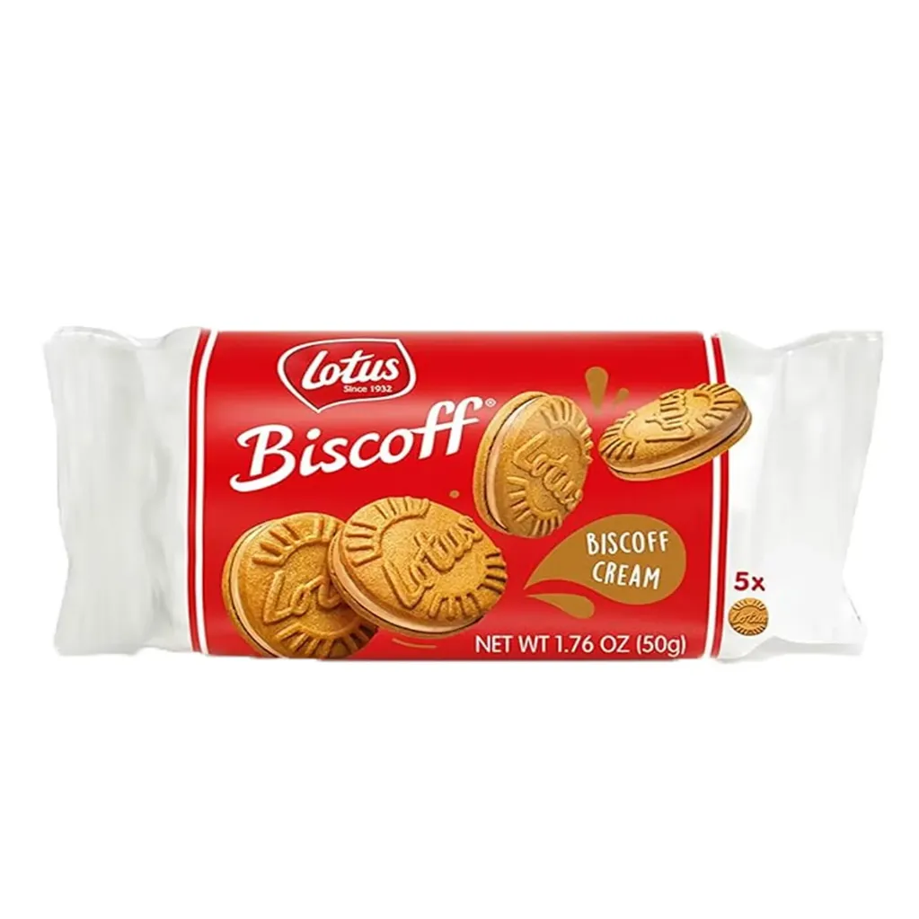 Lotus Biscoff Biscuits Biscoff Cream Flavour 50g