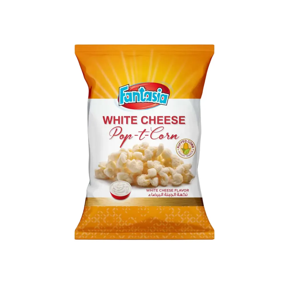 Fantasia White Cheese Flavor Pop-t-Corn 80g