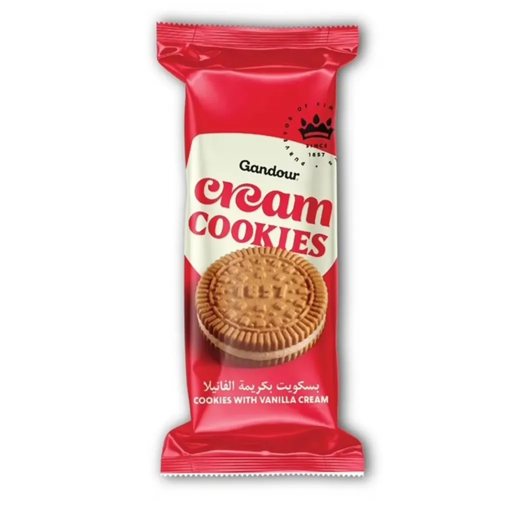 Gandour Vanilla Cream Cookies 38g
