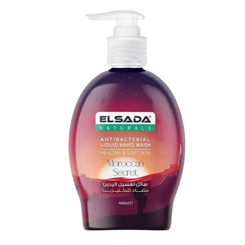 Elsada Antibacterial Liquid Hand Wash Moroccan Secret 440ml