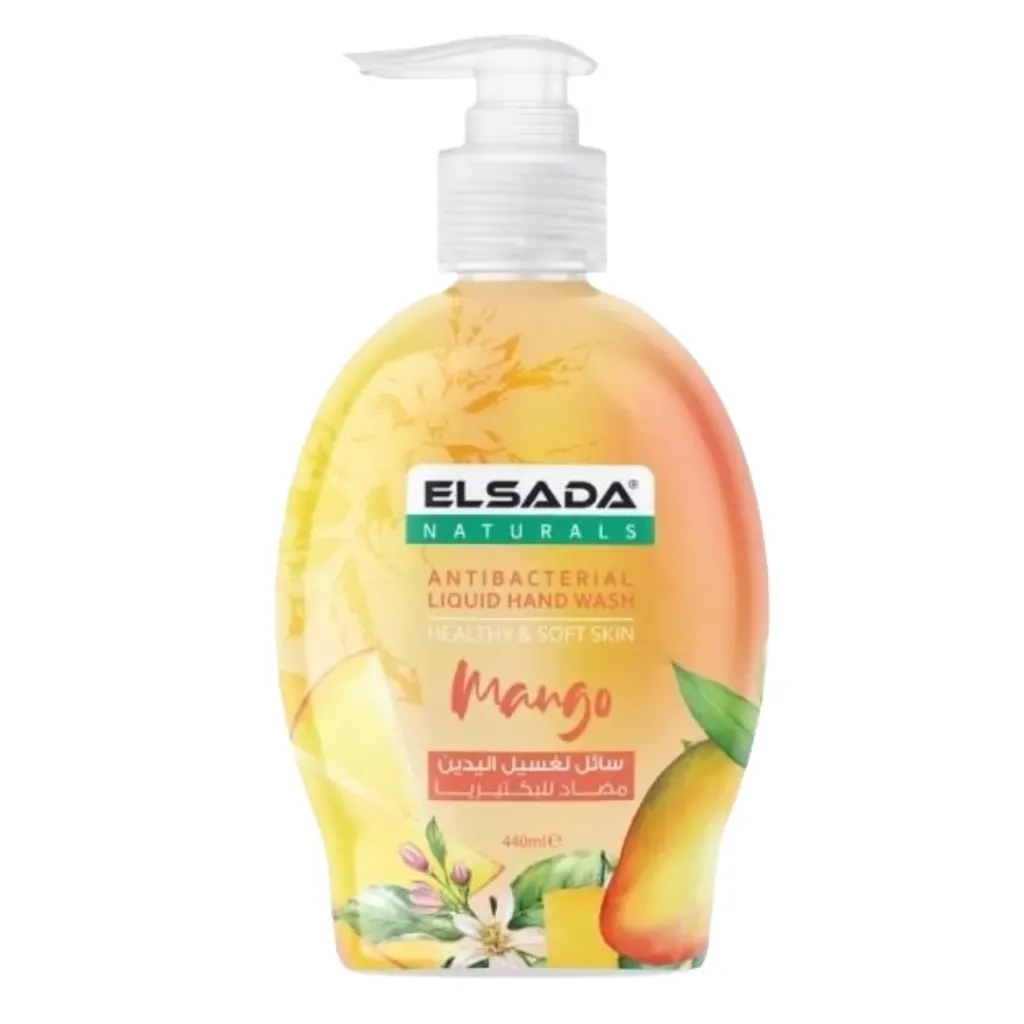 Elsada Antibacterial Liquid Hand Wash  Mango 440ml