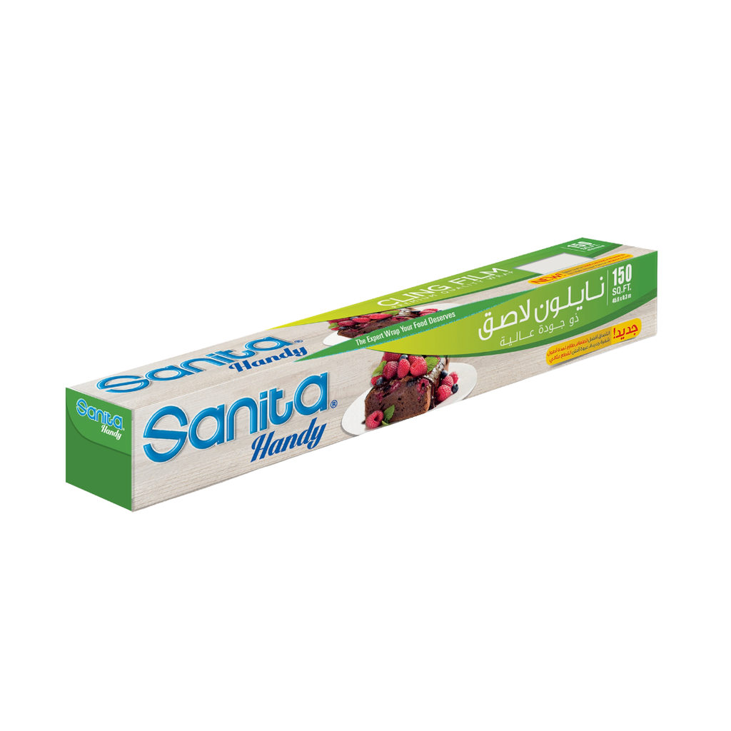 Sanita Handy Cling Film Premium Quality Wrap 150 SQ.FT