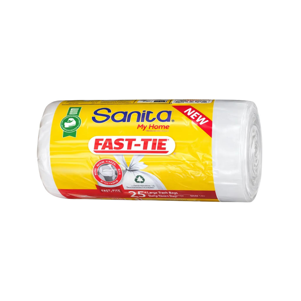 Sanita My Home Fast-Tie 15 Liters 26 White Small Bags 46*43cm
