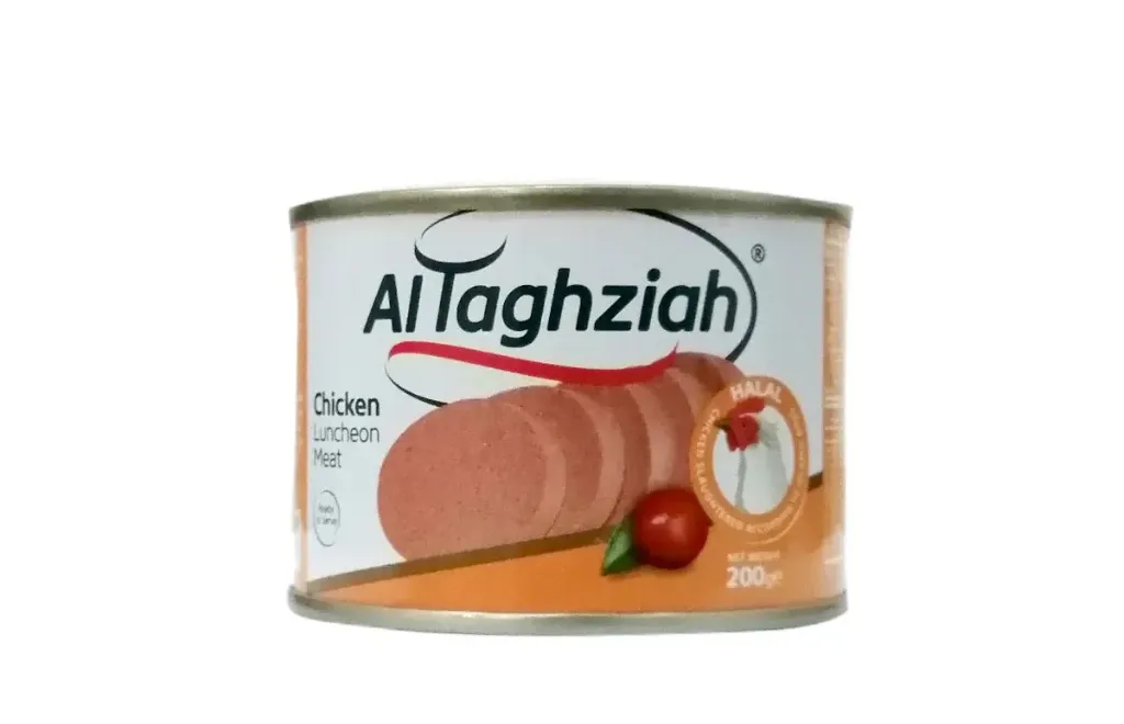Al Taghziah Chicken Luncheon Meat Round 200g