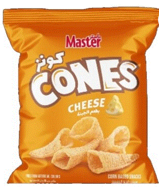 Master Cones Cheese 120g