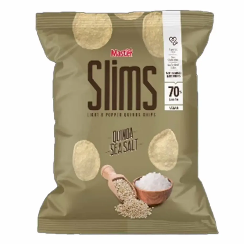 Master Slims Quinoa Sea Salt Chips 60g