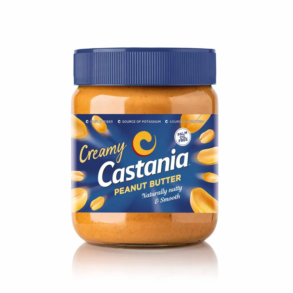 Castania Creamy Peanut Butter Palm Of Oil Free 360g