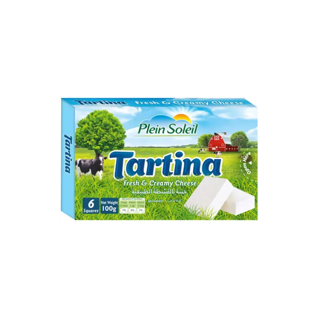 Plein Soleil Tartina Fresh & Creamy Cheese 6pcs 100g