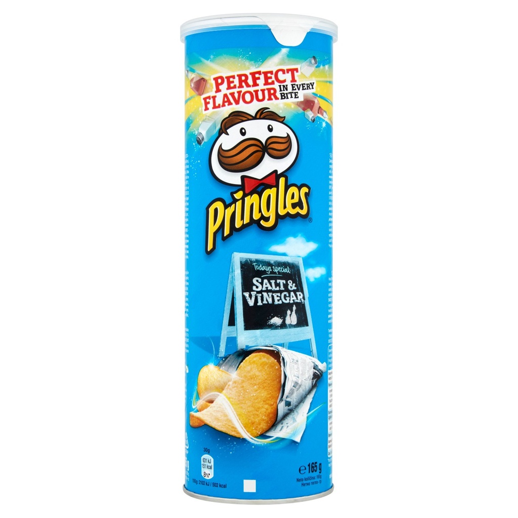 Pringles Salt & Vinegar 165g