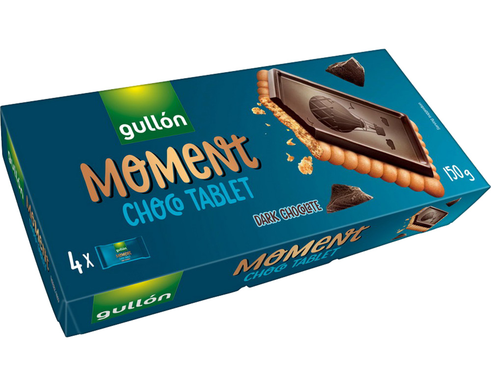Gullon Moment Choco Tablet Dark Chocolate 150g