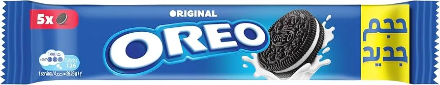 Oreo Original Cocoa Biscuits With Vanilla 43.75g