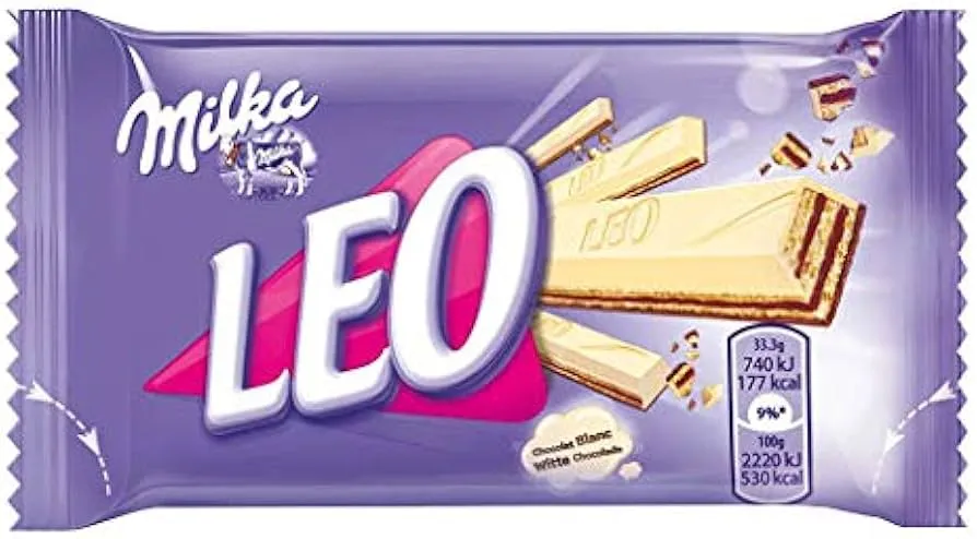 Milka Leo 4 Fingers White Chocolate 33.3g