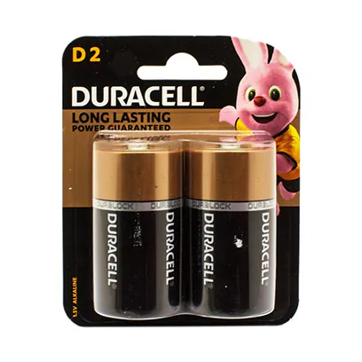 Duracell D 2 MN1300-LR20 1.5V 2 Batteries