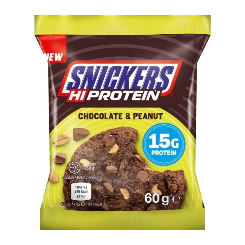 Snickers HIPROTEIN Cocolate & Peanut Cookie 60g