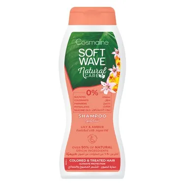 Cosmaline Soft Wave Shampoo Lily & Amber 400ml
