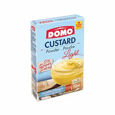 Domo Light Custard Powder Vanilla Flavour 100g