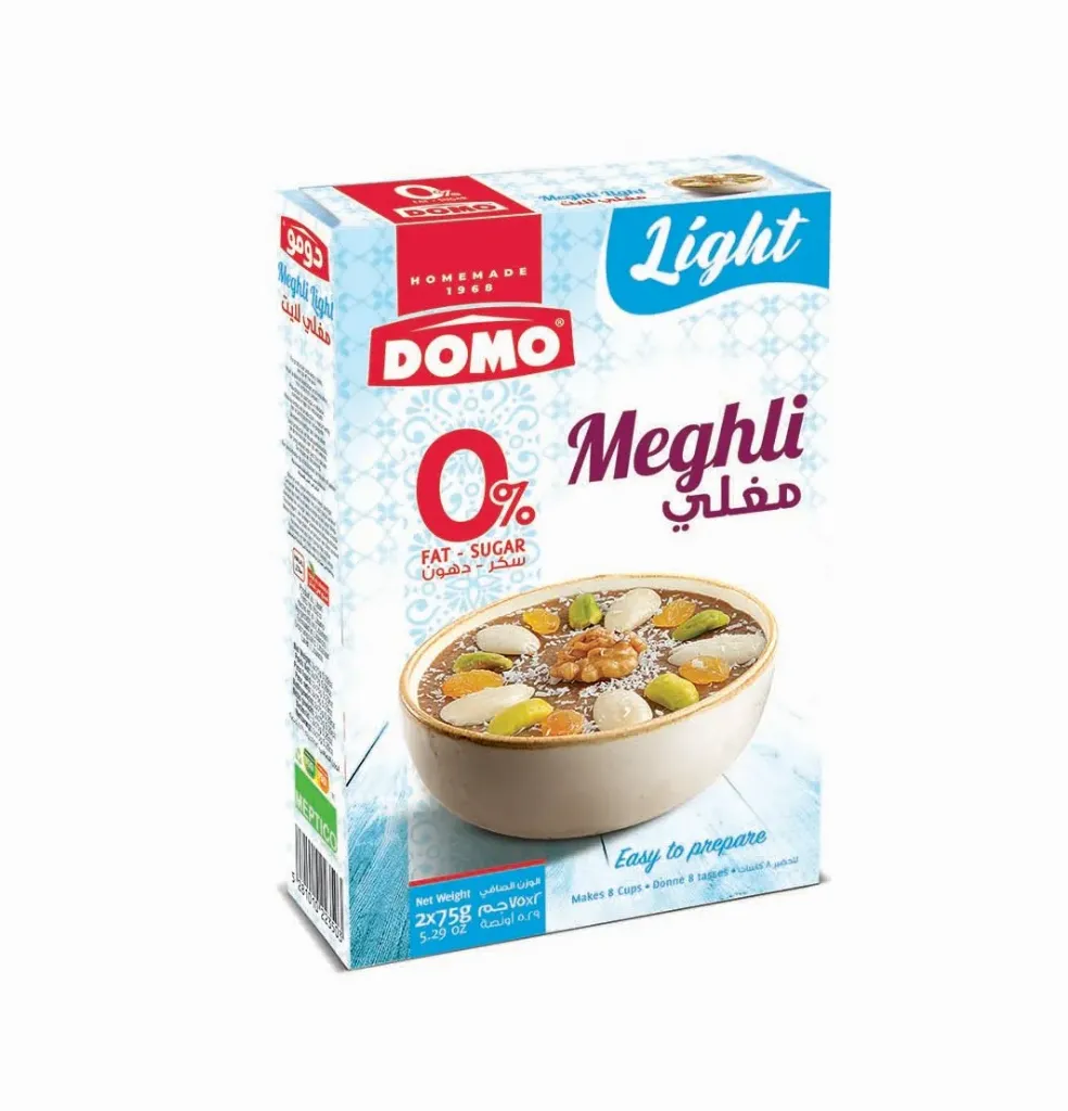 Domo Light Meghli 0% Fat - Sugar 150g