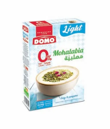 Domo Light Mohalabia 0% Fat - Sugar 140g