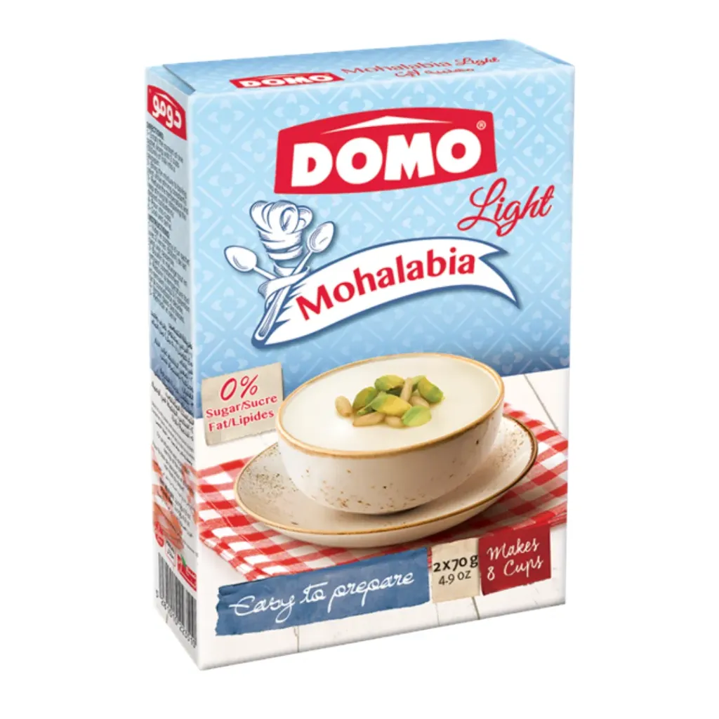 Domo Light Mohalabia 0% Fat - Sugar 140g